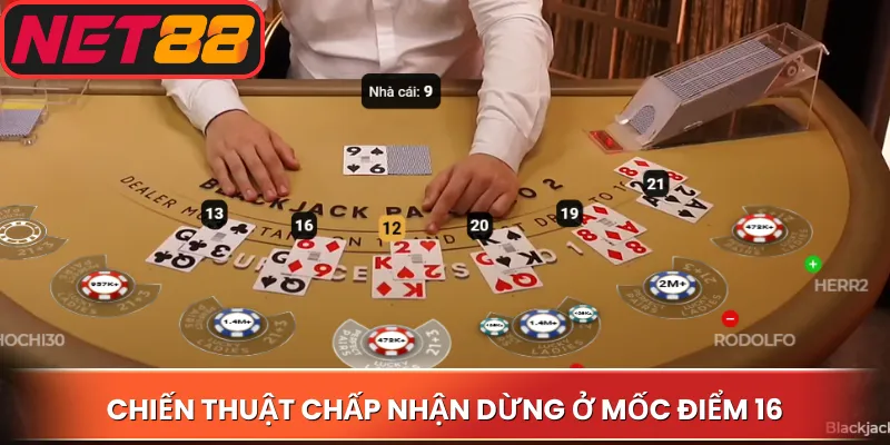Chiến thuật chấp nhận dừng ở mốc điểm 16