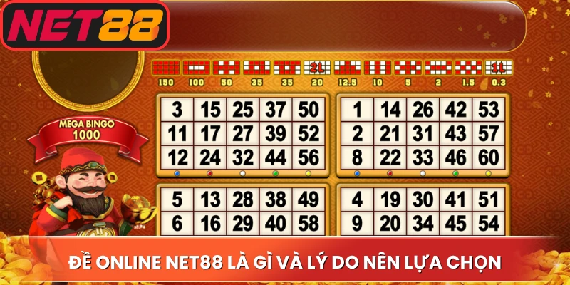 Đề online Net88 là gì và lý do nên lựa chọn